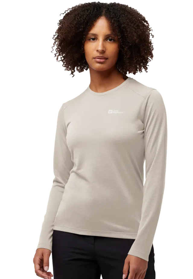 JACK WOLFSKIN VONNAN LS T W t-shirt manche longue femme