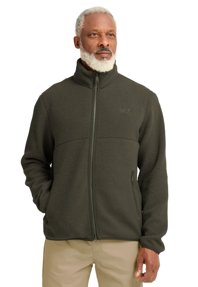 Jack Wolfskin Lite Curl FZ M polaire homme zippée