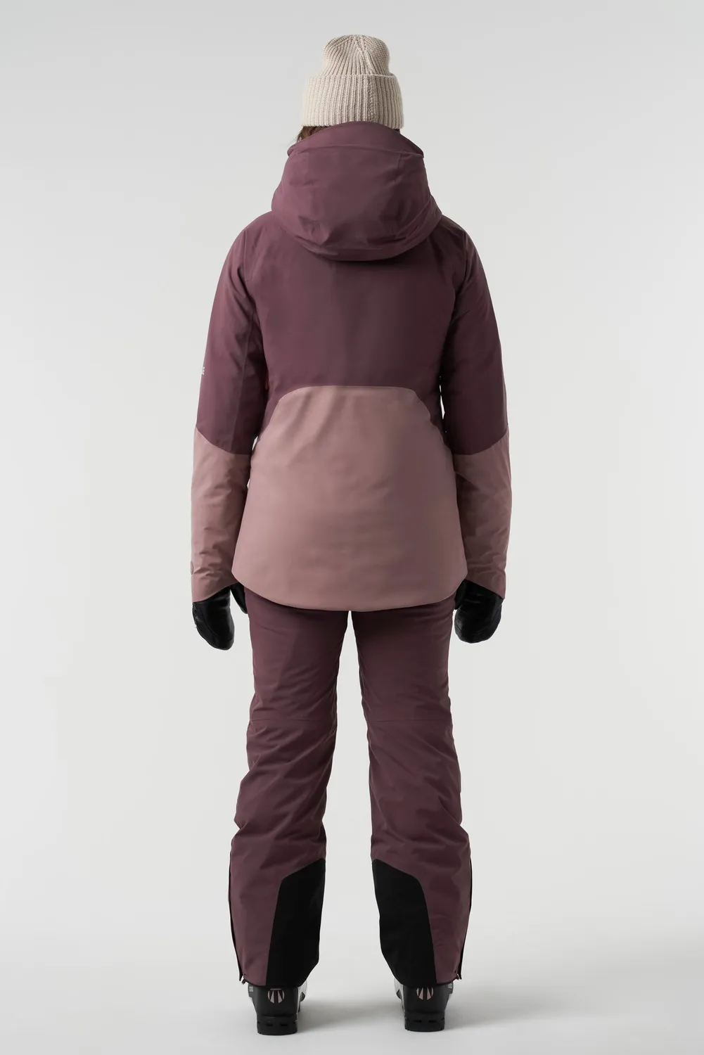 Orage Nina veste ski femme Dark Plum isolante