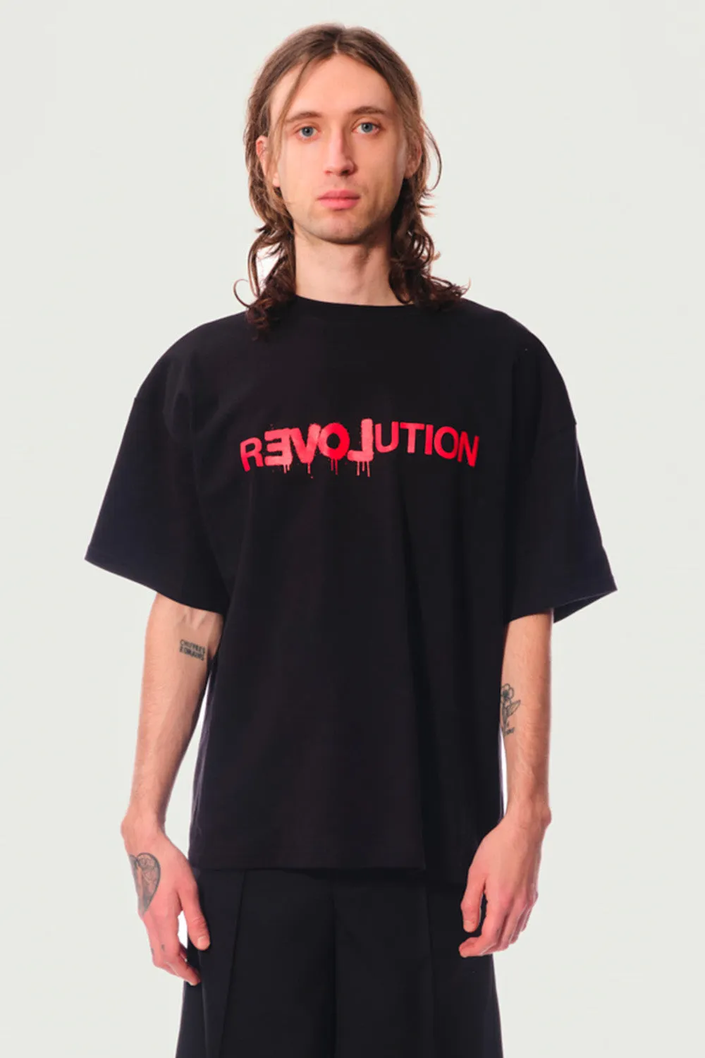 Jeanne Friot Revolution tee-shirt noir slogan recyclé