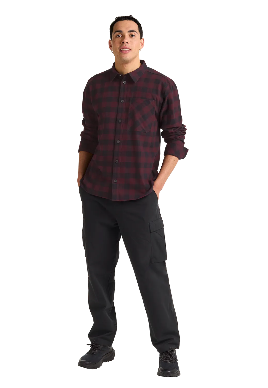 Jack Wolfskin Lite Flannel Shirt M chemise homme coton