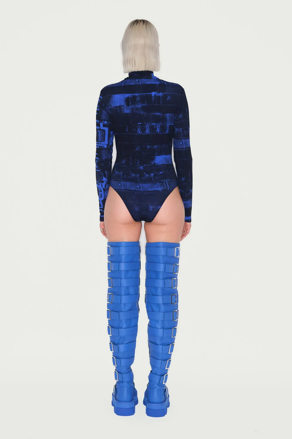 JEANNE FRIOT Cavaliere Body body rouge moulant