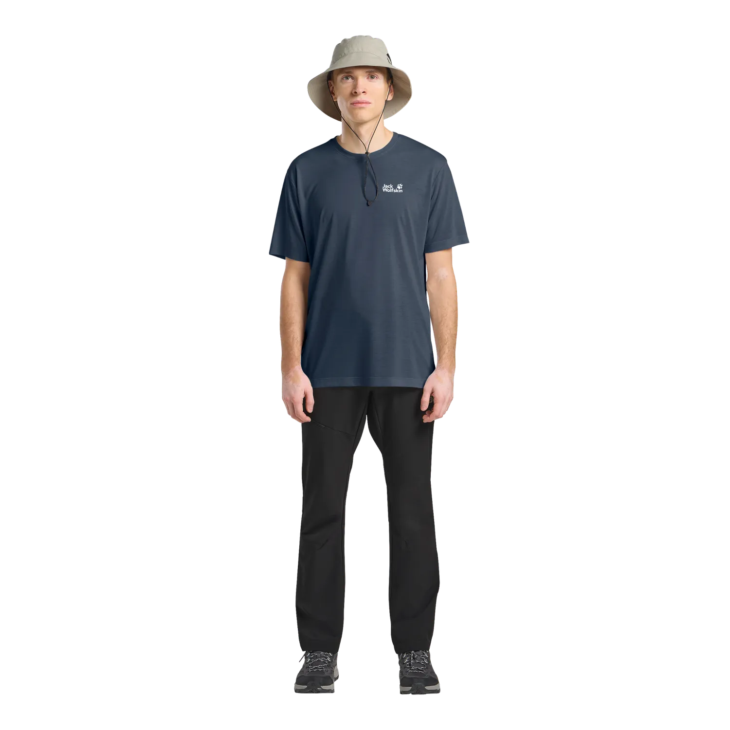 Jack Wolfskin Vonnan S/S T t-shirt homme anti-odeur