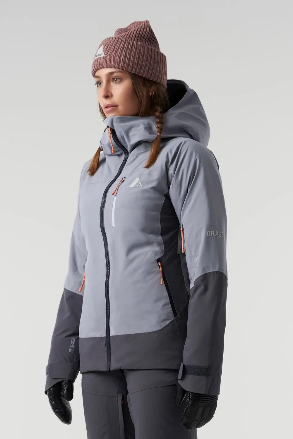 Orage Nina veste ski femme Steel Blue isolante