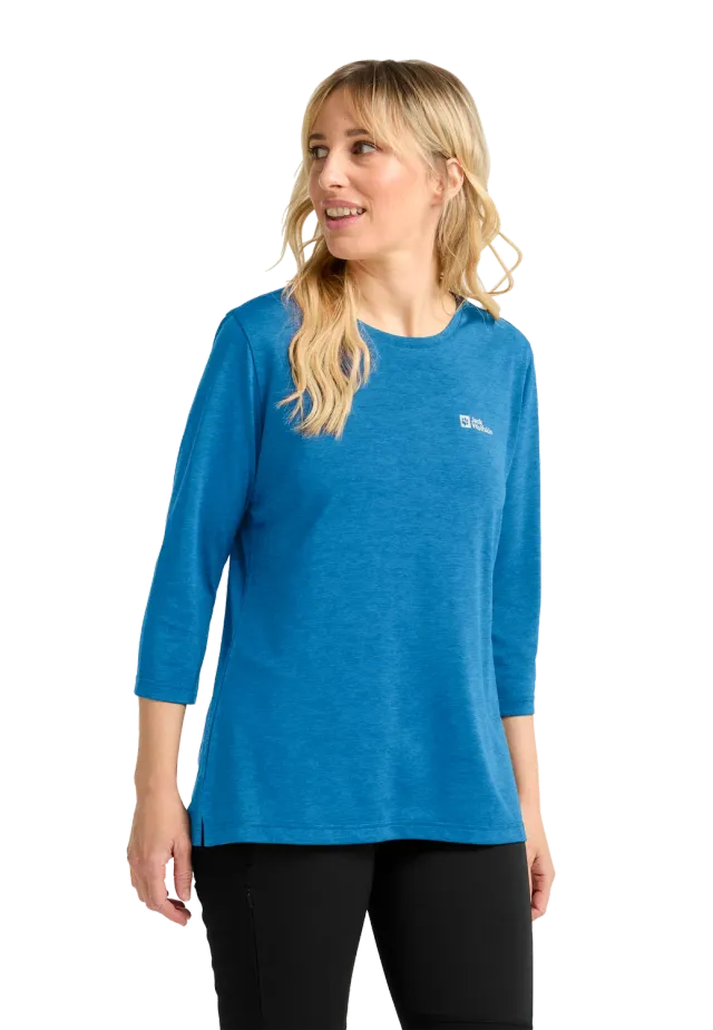 Jack Wolfskin Crosstrail 3/4 T t-shirt femme respirant