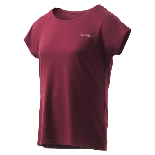 Lhotse Selena Mahogany t-shirt sport respirant