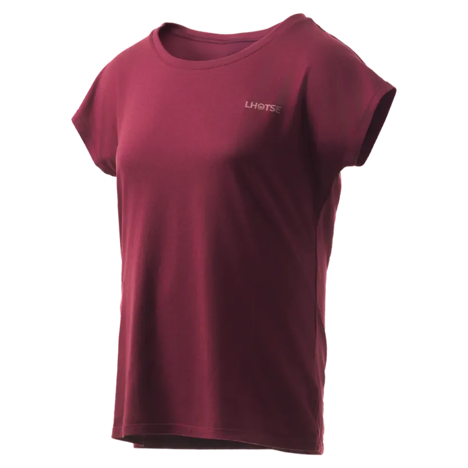 Lhotse Selena Mahogany t-shirt sport respirant