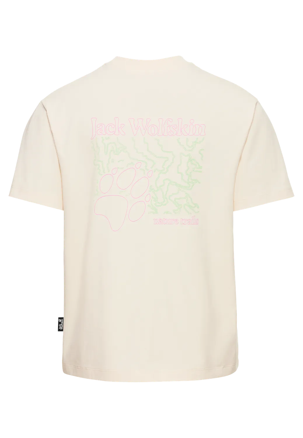 Jack Wolfskin Celebrate The Paw T W t-shirt coton