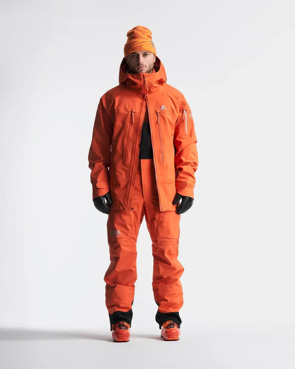 Orage MTN-X Spurr 3L veste imperméable homme Cardinal