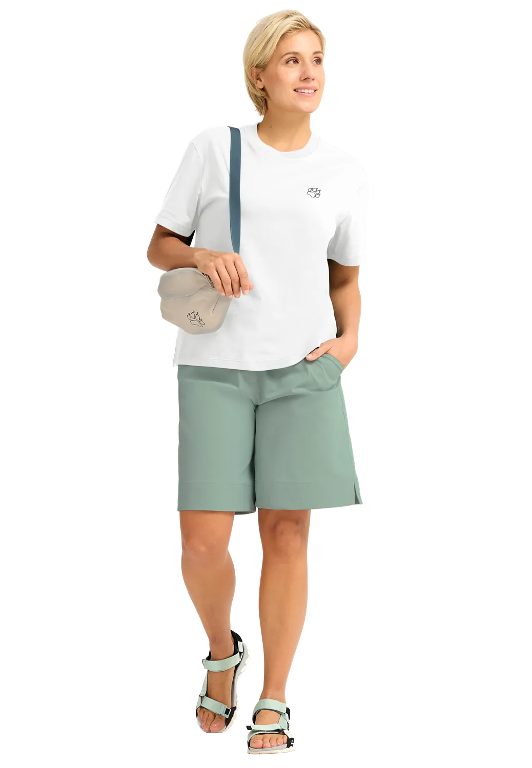 Jack Wolfskin Curious T W t-shirt femme coton
