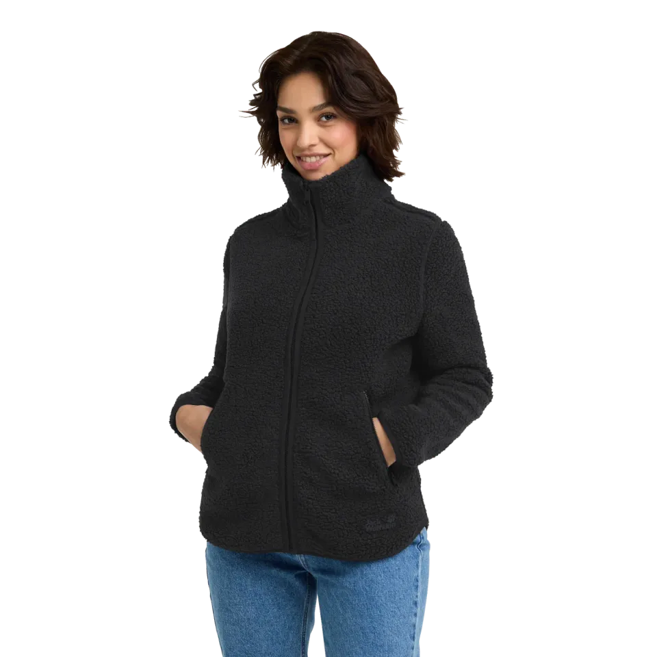 Jack Wolfskin High Curl Jkt W veste polaire femme sherpa