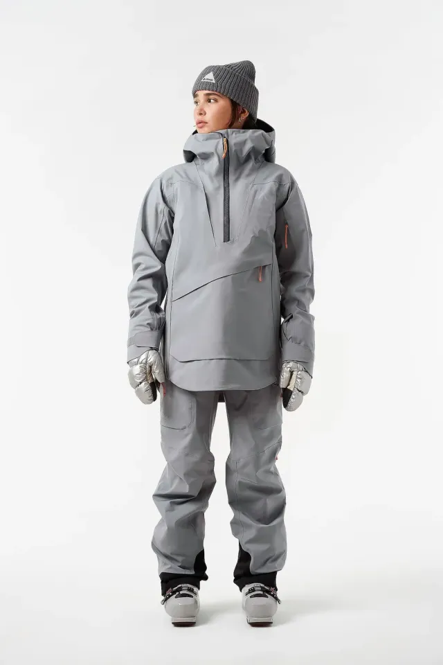Orage MTN-X Torngat 3L veste imperméable femme Light Steel Blue