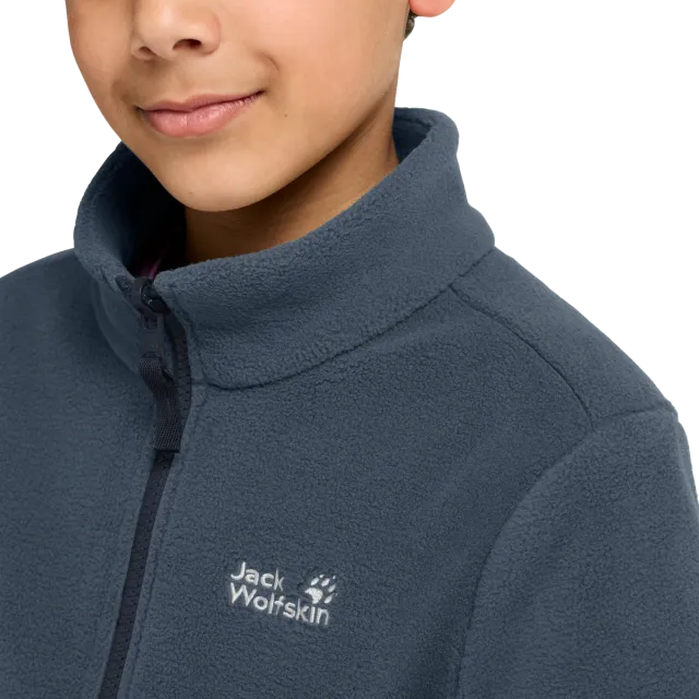 JACK WOLFSKIN TAUNUS 200 FZ K veste polaire enfant chaude