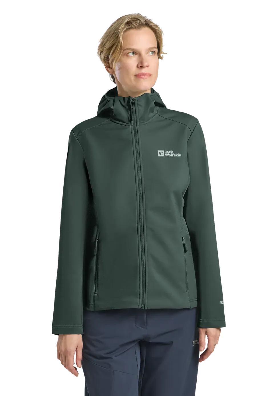 Jack Wolfskin Bornberg Hoody W veste softshell femme coupe-vent