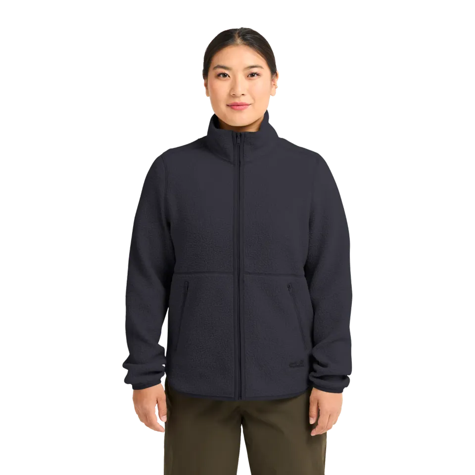 Jack Wolfskin Lite Curl FZ W veste polaire femme poches zippées