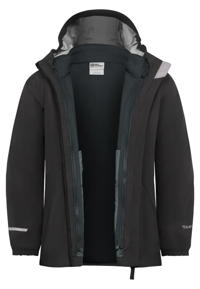 Jack Wolfskin Iceland 3in1 Jacket veste 3en1 enfant 128