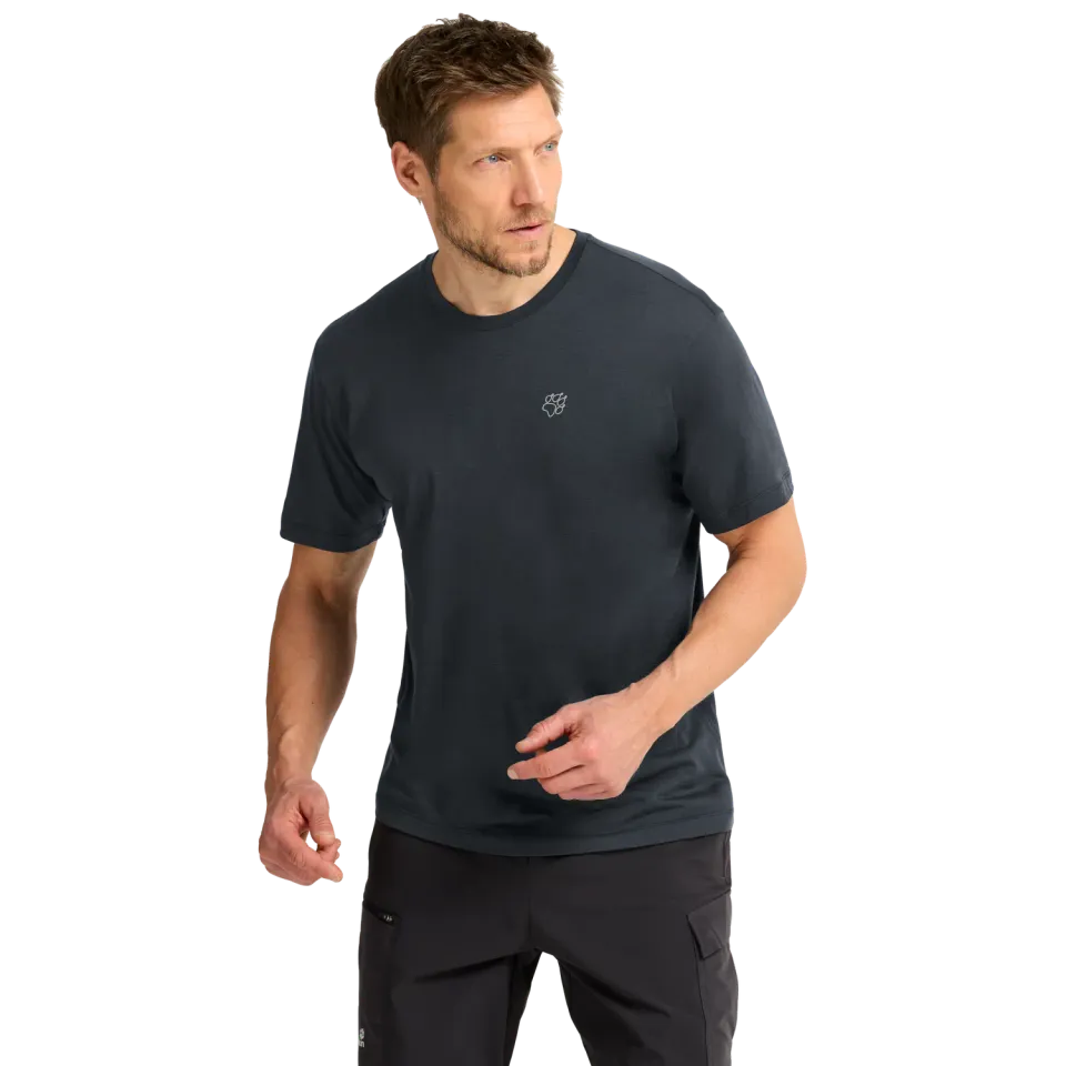 Jack Wolfskin Wool T M t-shirt homme laine respirant