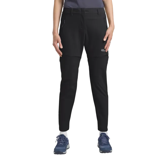 Jack Wolfskin Hikeout Zip Away Pants W pantalon femme convertible