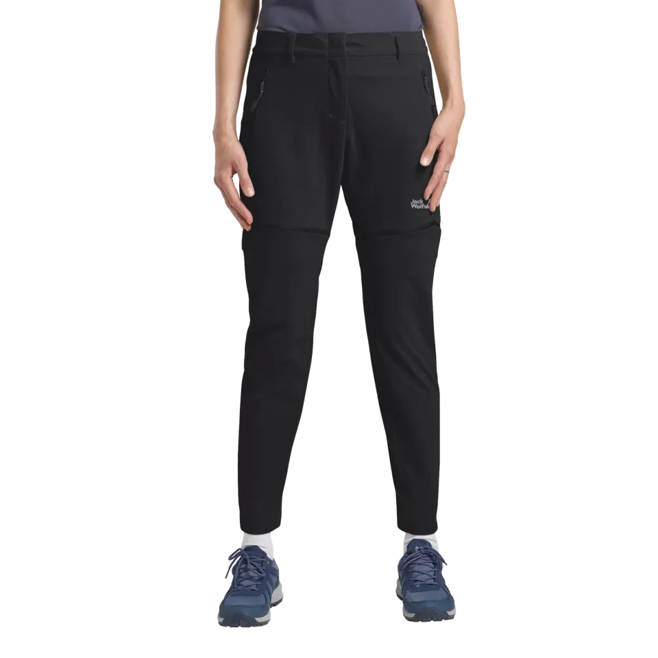Jack Wolfskin Hikeout Zip Away Pants W pantalon femme convertible