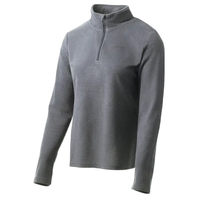 Lhotse Sofia asphalt polaire demi-zip grise respirante