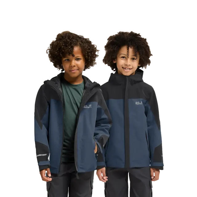 Jack Wolfskin Trailventure 2L JKT K veste enfant 3-en-1