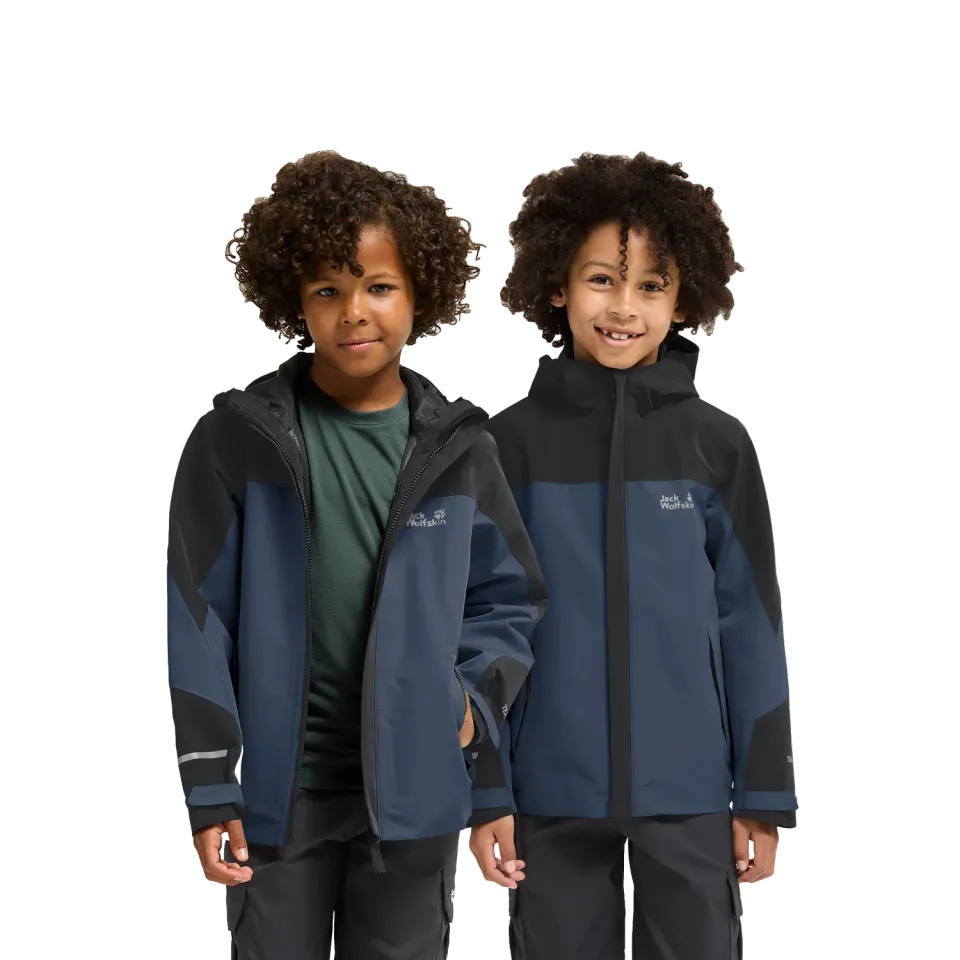 Jack Wolfskin Trailventure 2L JKT K veste enfant 3-en-1
