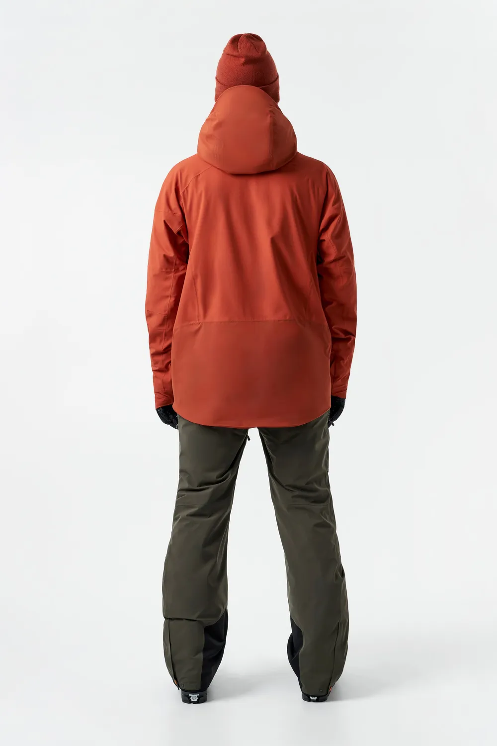 Orage Alaskan veste ski isolée terracotta chaude