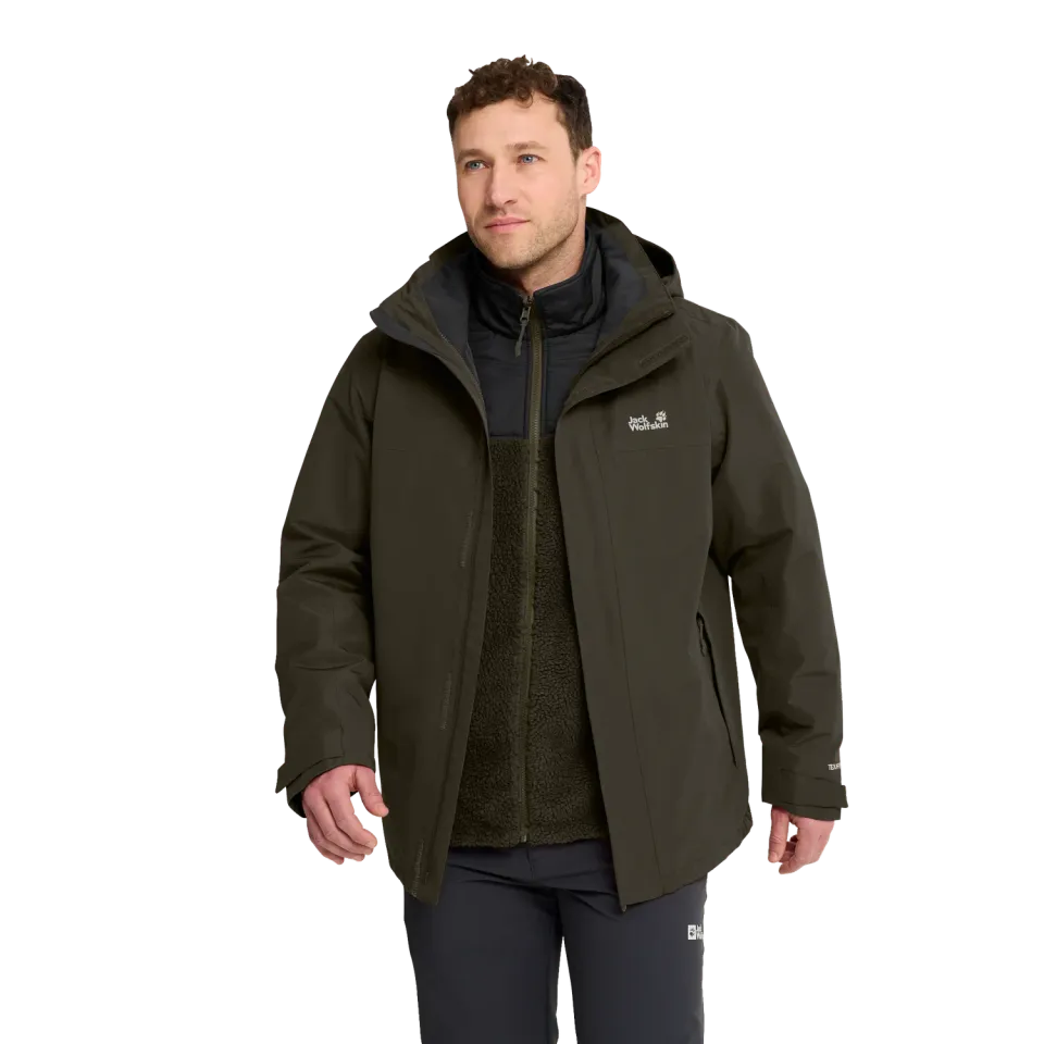 Jack Wolfskin Stonelite 3in1 veste homme imperméable