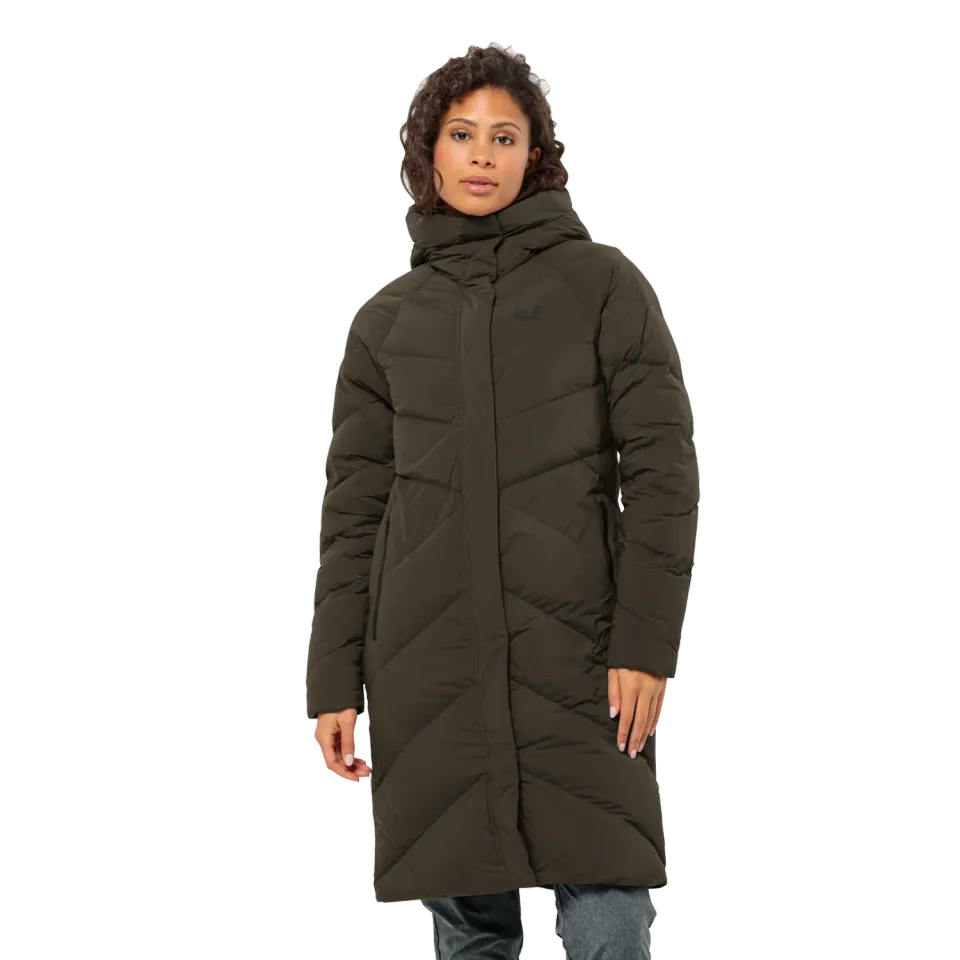 Jack Wolfskin Marienplatz Coat W manteau femme duvet chaud