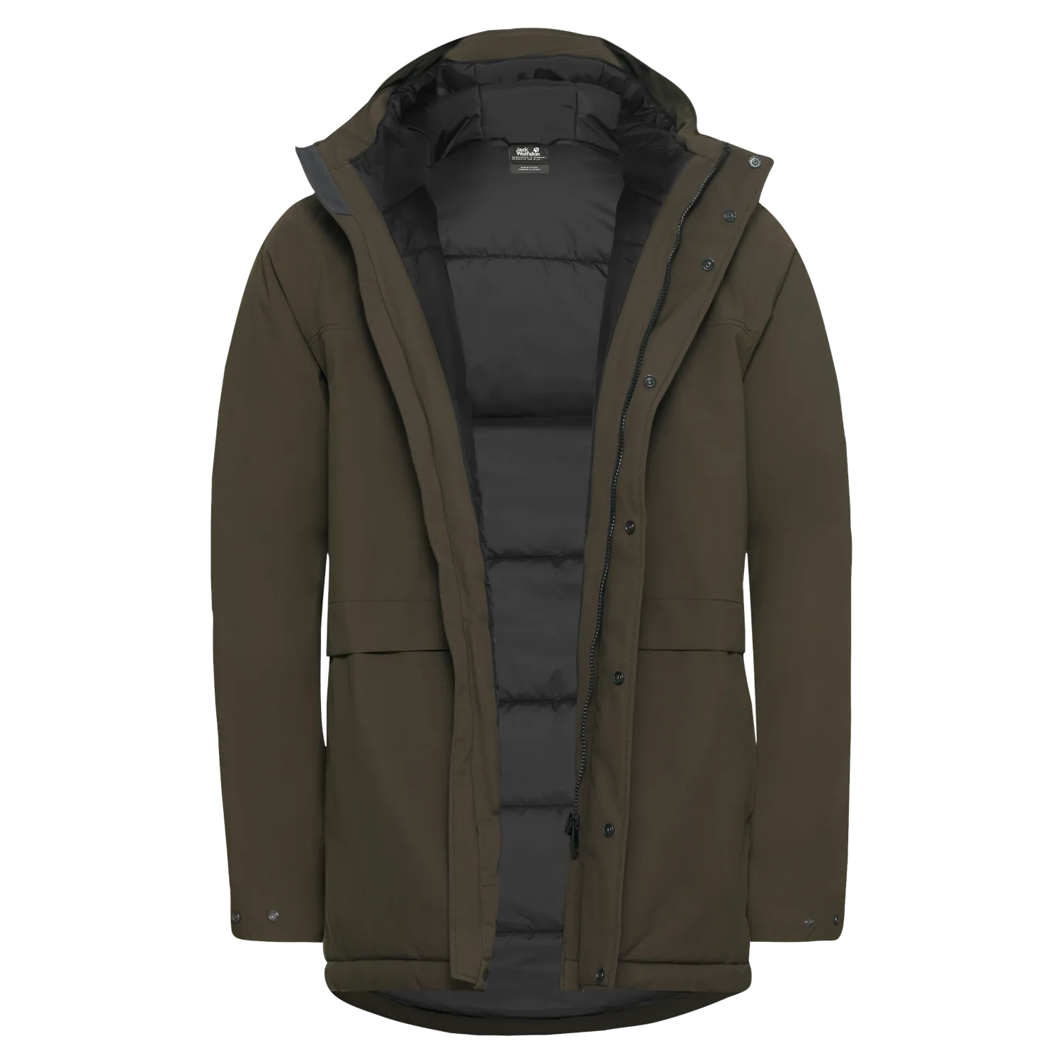 Jack Wolfskin Cold Camp Coat M parka homme longue chaude
