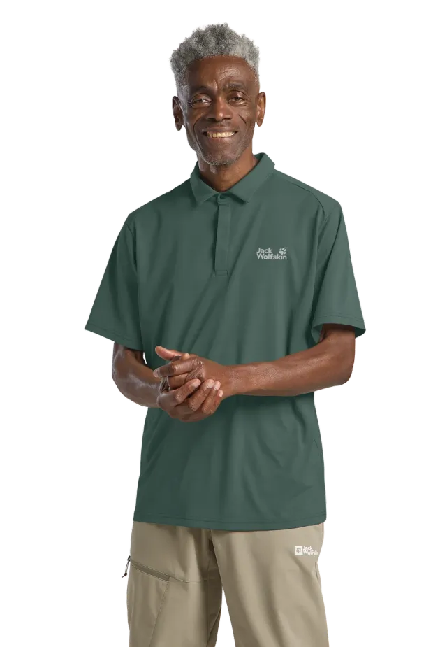 Jack Wolfskin Delgami Polo M polo homme respirant