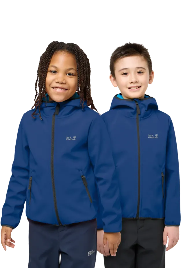 Jack Wolfskin Fourwinds veste softshell enfant doublée