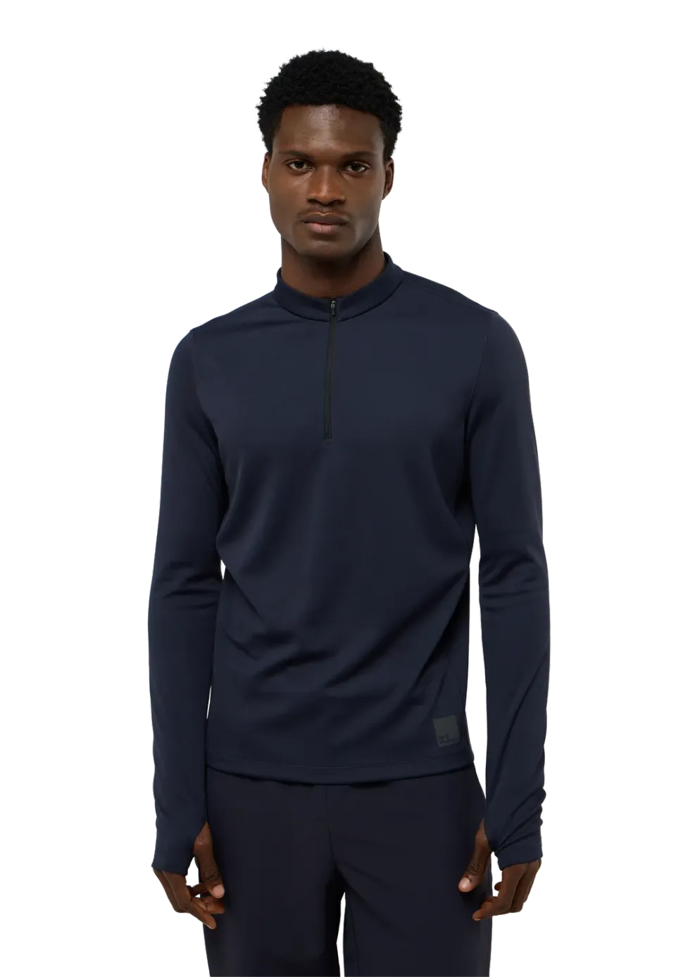 Jack Wolfskin Bike Commute HZ M sous-couche vélo homme demi-zip