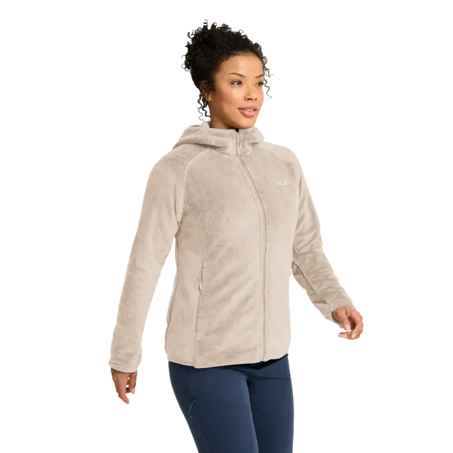 Jack Wolfskin Rotwand Hooded FZ W veste polaire femme