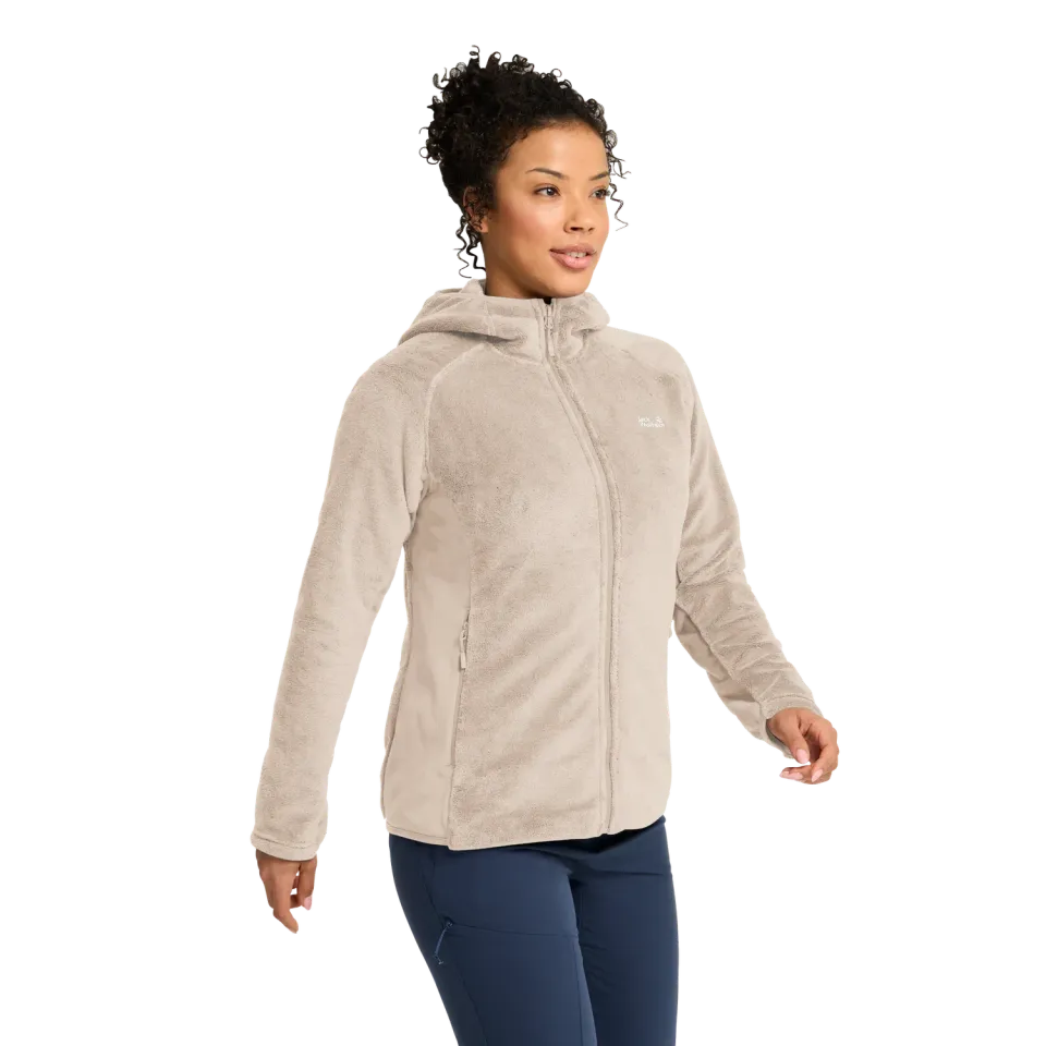Jack Wolfskin Rotwand Hooded FZ W veste polaire femme