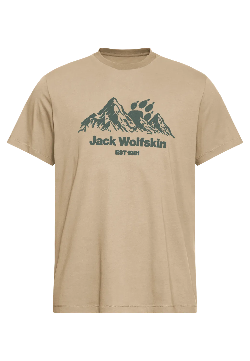 Jack Wolfskin Carefree T M t-shirt homme coton décontracté