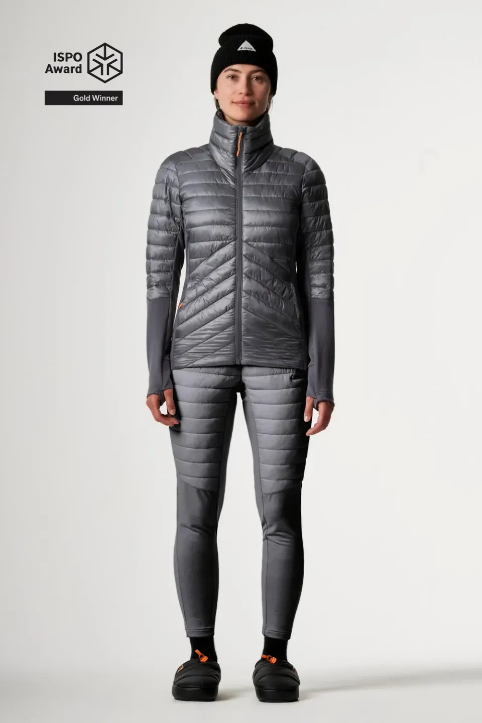 Orage Phoenix veste hybride femme bleu clair isolante