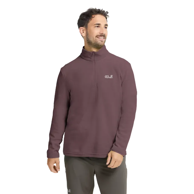 Jack Wolfskin Taunus 100 HZ M polaire homme demi-zip