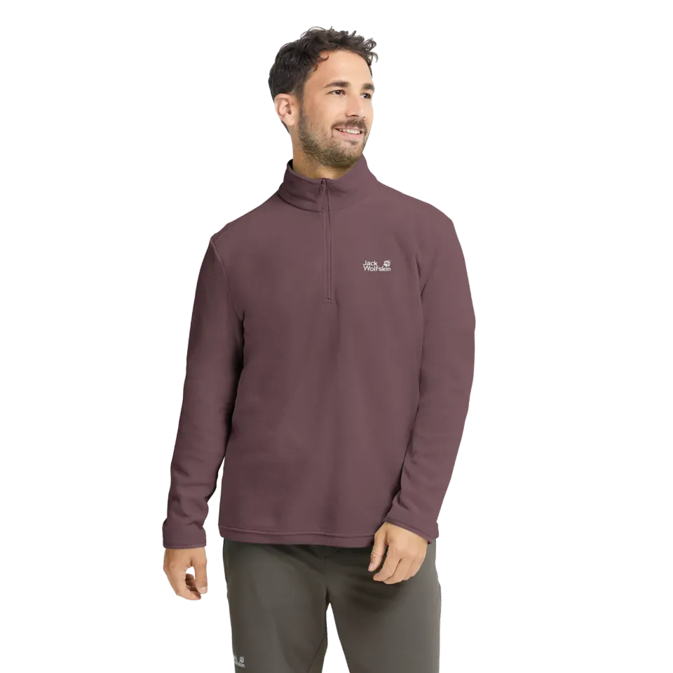 Jack Wolfskin Taunus 100 HZ M polaire homme demi-zip