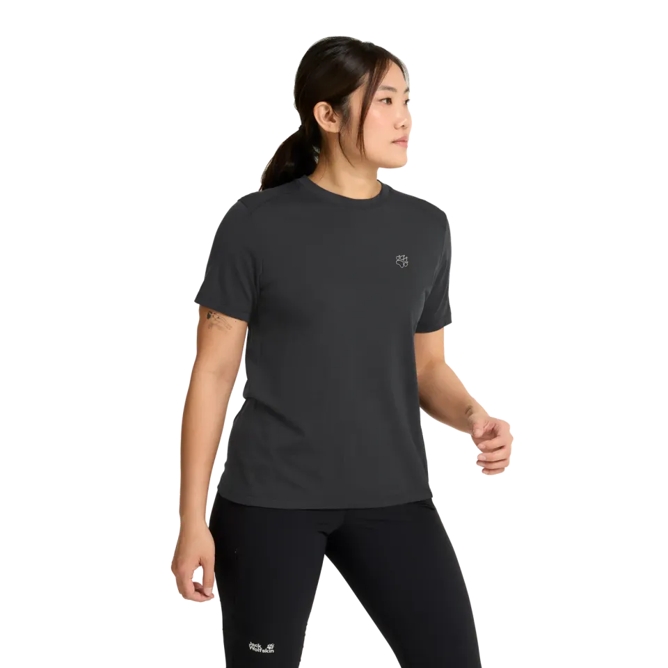 JACK WOLFSKIN WOOL T W t-shirt laine femme