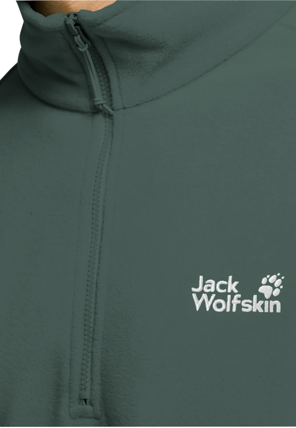 Jack Wolfskin Taunus 100 HZ pull polaire homme mi-zip