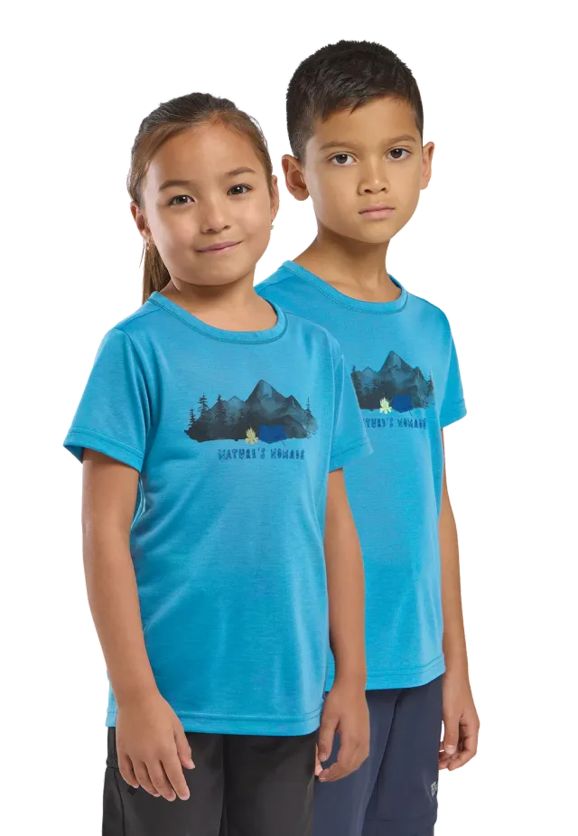 Jack Wolfskin Hiking Graphic T t-shirt enfant séchage rapide