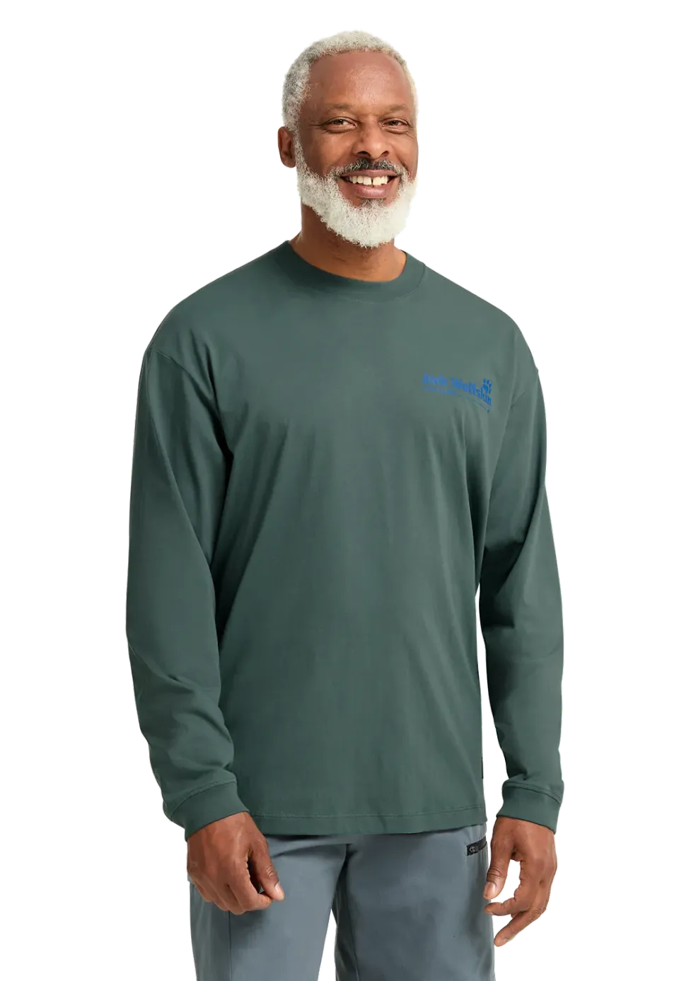 Jack Wolfskin Confident LS T t-shirt homme coton