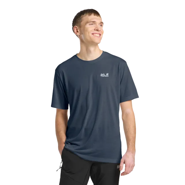 Jack Wolfskin Vonnan S/S T t-shirt homme anti-odeur