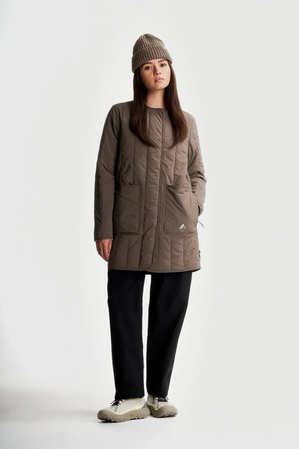 Orage Ravine cardigan long isolé femme Cliff chaud