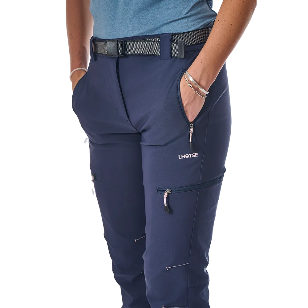 Lhotse Youlia pantalon softshell navy blue stretch