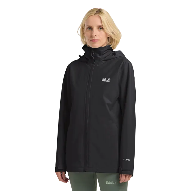 Jack Wolfskin Trailtime 2L JKT W veste imperméable femme capuche