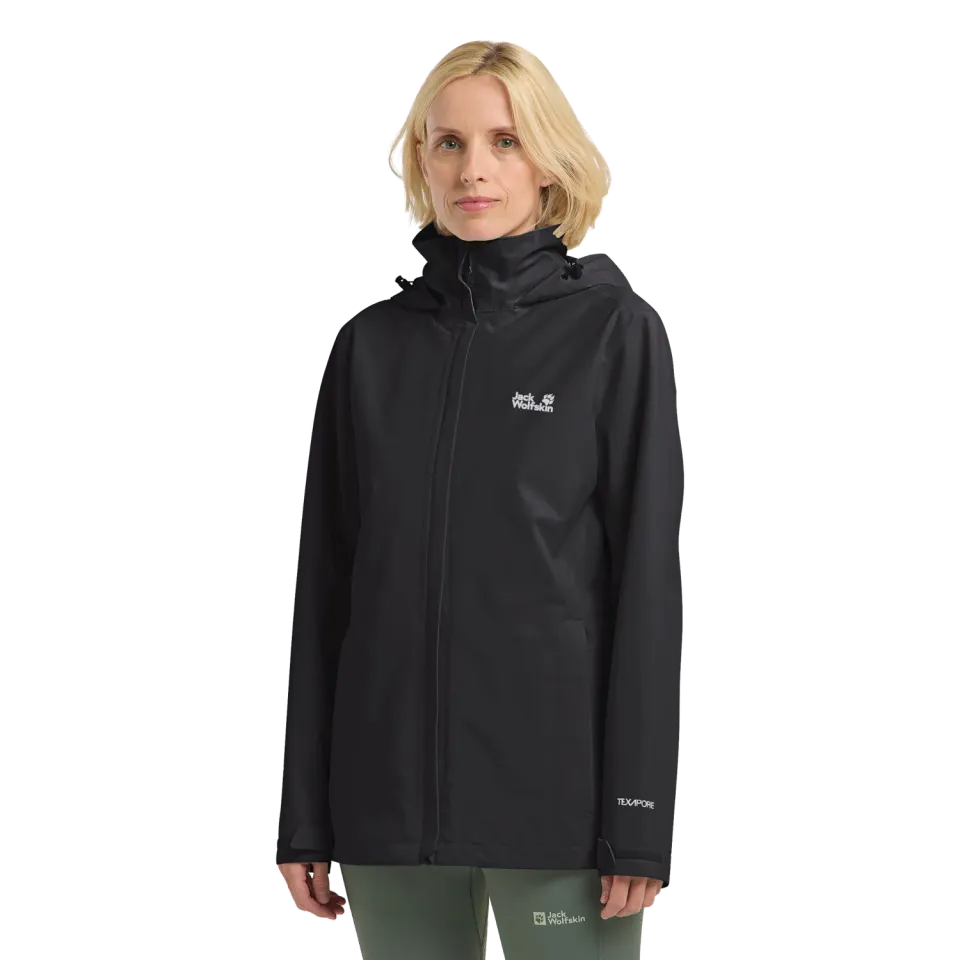 Jack Wolfskin Trailtime 2L JKT W veste imperméable femme capuche