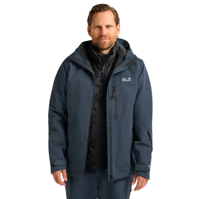 Jack Wolfskin Flowline 3in1 JKT M veste ski imperméable