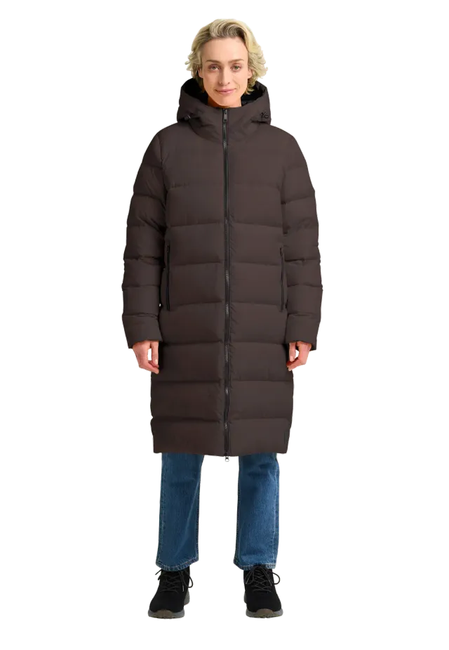 Jack Wolfskin Frozen Palace Coat W manteau duvet femme long